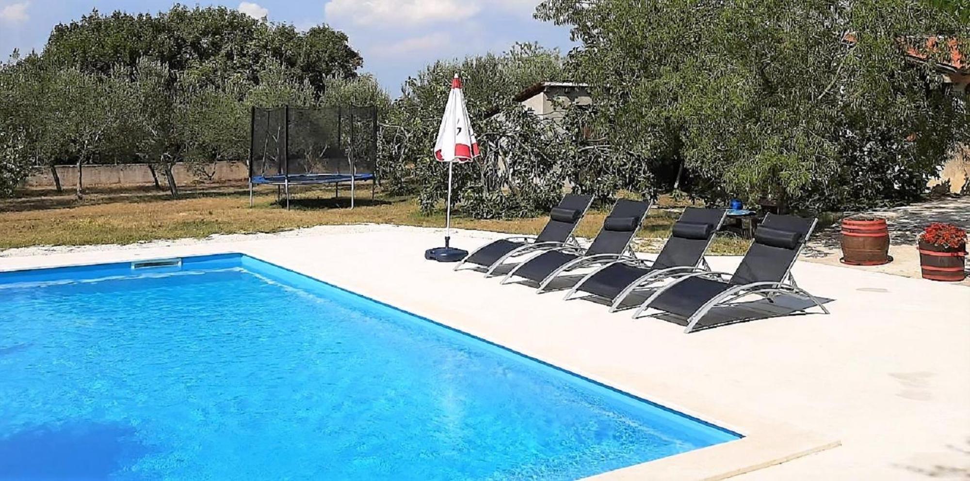 Ferienhaus Aqua Mit Pool Jadreski Exterior photo