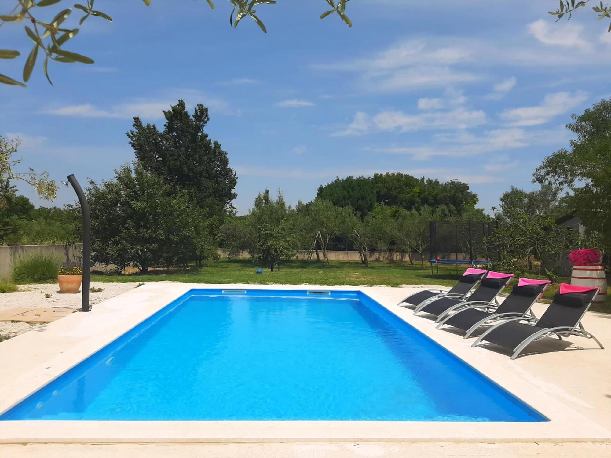 Ferienhaus Aqua Mit Pool Jadreski Exterior photo